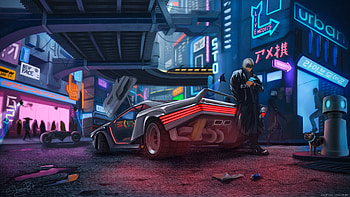 Cyberpunk 2077 Fan Art , cyberpunk-2077, games, ps-games, xbox-games, pc-games, behance HD wallpaper