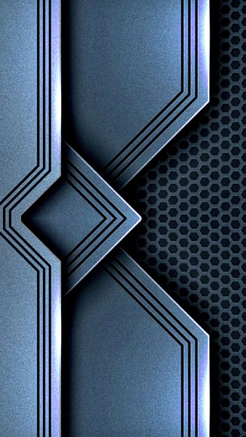 Blue texture, digital, design, black, dark, geometric, layers, pattern, abstract HD phone wallpaper