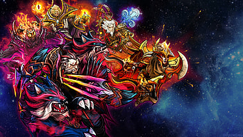 Dota 2 Chinese team, Game , Online gallery HD wallpaper