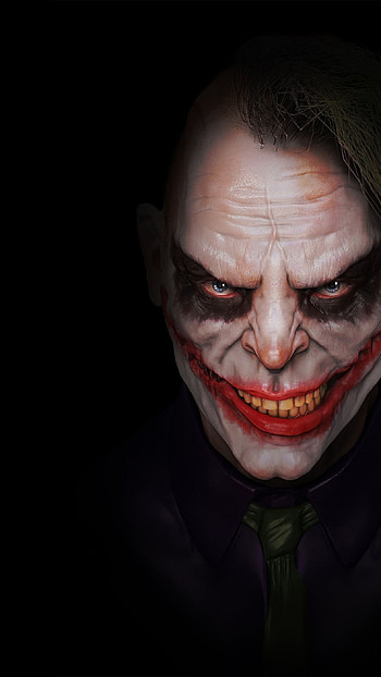 Joker , scary jokerrr, scary 'joker HD phone wallpaper