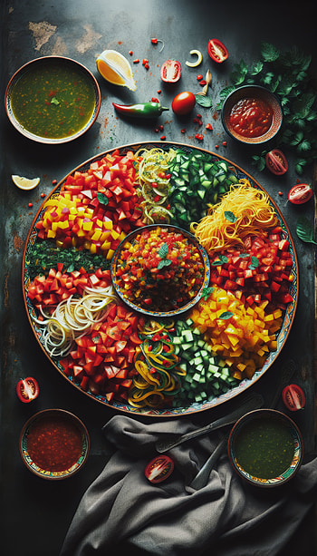 Spicy Salsa Symphony - Now!, colorful, vegetable HD phone wallpaper