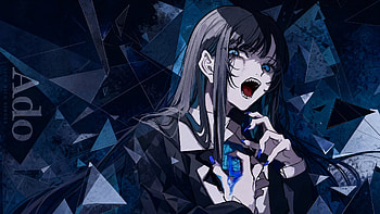Shattered Night Vocalist —, Ado (Nico Nico Singer), Anime Girl, Vampire, Gothic, Jewelry HD wallpaper