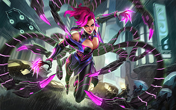 Smite Daji Cyber Fox , smite, games, deviantart HD wallpaper