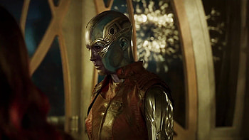Karen Gillan, Nebula character, Guardians of the Galaxy Vol. 2 HD wallpaper