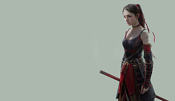 Beautiful Warrior Girl , warrior, fantasy-girls, artist, artwork, digital-art, artstation HD wallpaper