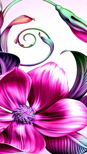 artistic, flower HD phone wallpaper
