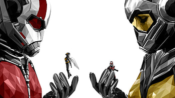 Ant-Man, Wasp sequel, Quantumania logo, Marvel HD wallpaper