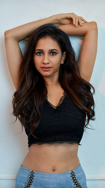 Manvitha Kamath, navel HD phone wallpaper
