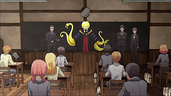 Assassination Classroom storyline, Korosensei's fate, Dramatic plot twist, Emotional impact HD wallpaper