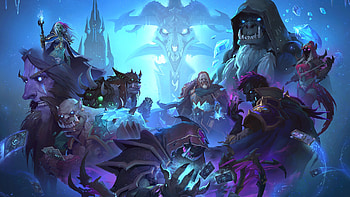 Warcraft crossover, Legendary heroes, Digital battlegrounds, Online card duels HD wallpaper