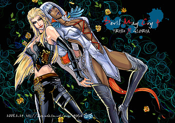Devil May Cry, hot , trish, gloria HD wallpaper