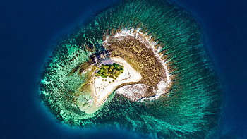 Drone view beach, Seaside beauty, , Breathtaking scenes HD wallpaper