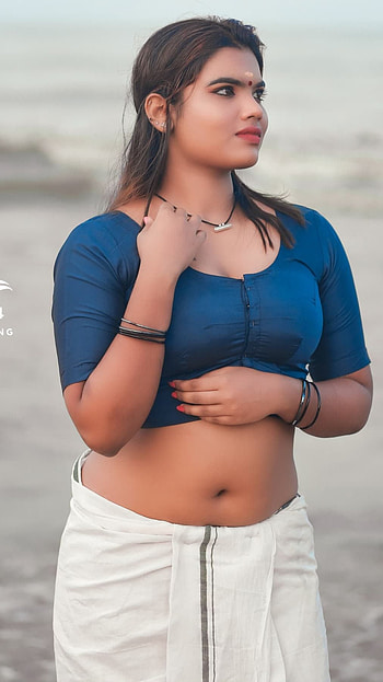 Aparna Nair, mallu actress, navel show HD phone wallpaper