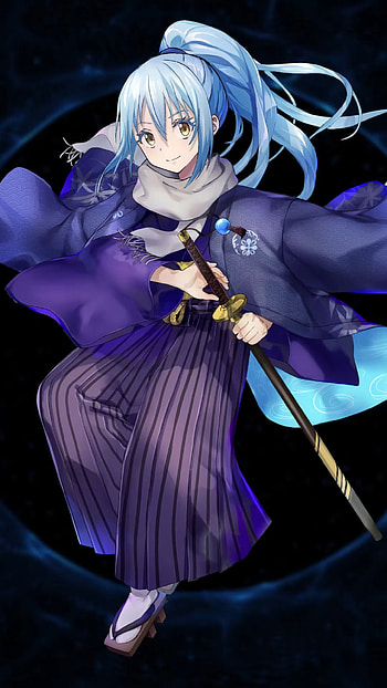 Rimuru tempest, that time i got reincarnated as a slime, tensei shitara slime datta ken, anime, slime HD phone wallpaper