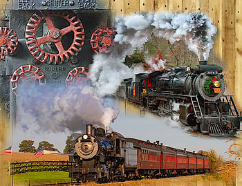 STEAM TRAINS, LOCOMOTIVE, TRAINS, RAILROAD HD wallpaper
