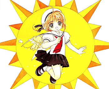 Sakura Kinomoto, anime girl, art HD wallpaper