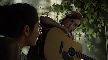 Guitar Ellie 1, Ellie (The Last of Us), Dina (The Last of Us), The Last of Us Part II HD wallpaper