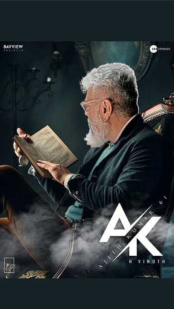 AK Ajith White Bear, Upcoming, Beard, New, Latest, Zee HD phone wallpaper