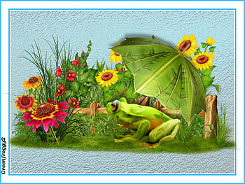 WET WEATHER FROG, ART, FROG, GARDEN, ABSTRACT HD wallpaper