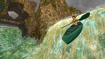 Tomb Raider Remastered - Adventurous Kayaking Scene, video game, Tomb Raider I-III Remastered HD wallpaper