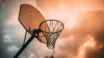 Sports, Sky, Basketball, Shield, Basketball Hoop, Basketball Ring, Basketball Net, Basketball Grid HD wallpaper