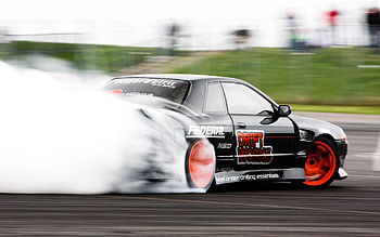 Smoking Tires, Drifting HD wallpaper