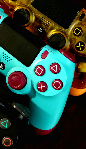 Ps4 dual shocks, controller, ds4, dualshock HD phone wallpaper