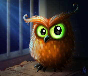 Art, Owl, Bird, Green Eyes HD wallpaper