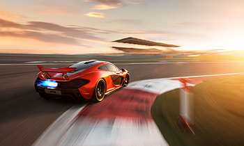 Mclaren P1 On Track , mclaren-p1, mclaren, cars HD wallpaper