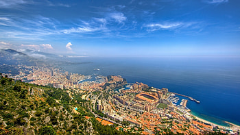 Landscape, Cities, Sea HD wallpaper