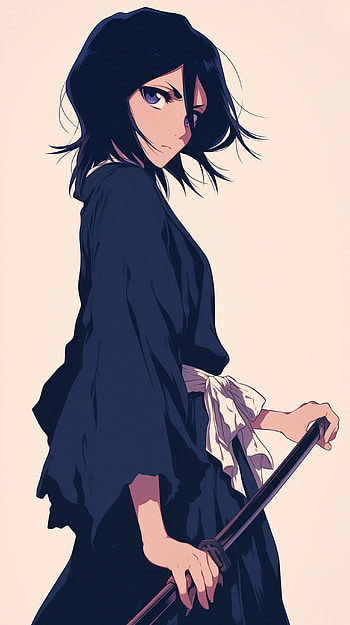 Rukia Kuchiki Bleach Anime Mobile, Anime, Bleach, Rukia Kuchiki HD phone wallpaper