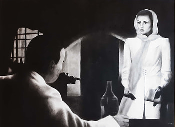 Casablanca, Humphrey Bogart, Ingrid Bergman, Iconic movie duo HD wallpaper