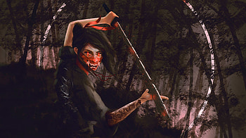 Samurai, Cyberpunk 2077, samurai, sword, Cool, Anime, cool anime, anime samurai HD wallpaper