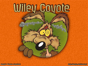 Wiley Coyote, cartoon HD wallpaper