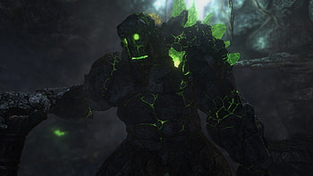 Golem, Towering creature, Mighty protector, Stone guardian HD wallpaper