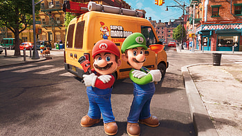 Super Mario Bros. (2023) – Mario & Luigi in Action, Luigi, Mario, movie, Super Mario Bros. (2023) HD wallpaper