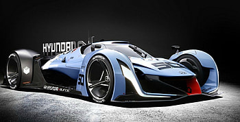 2015 Hyundai N 2025 Vision Gran Turismo, Wing, 2015, Blue, Game HD wallpaper