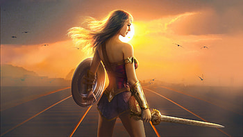 Wonder Woman Fan Art , wonder-woman, super-heroes, artwork, artist, digital-art, artstation HD wallpaper
