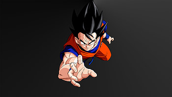 Goku Minimal Dark , goku, dragon-ball-super, anime, dragon-ball, dark, black HD wallpaper