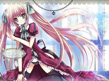 Chain Girl Beauty, anime, cute, wall, girl, new, beauty HD wallpaper