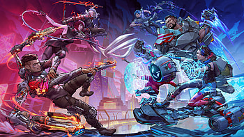 ROG SAGA Heroes Showdown, Asus ROG, Video Game, Sci Fi Battle HD wallpaper