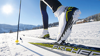 Fischer cross-country skis, Skiing HD wallpaper