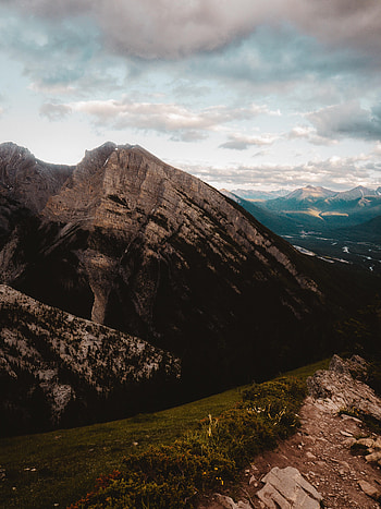 Nature, Sky, Mountains, Rocks, Vertex, Tops, Slope HD phone wallpaper