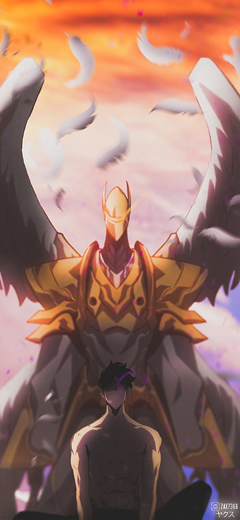 solo leveling, edit, sungjinwoo, manga, sololeveling, anime HD phone wallpaper