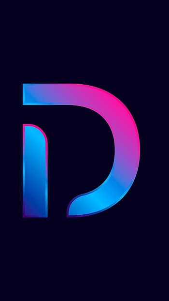 D Letter, Colorful HD phone wallpaper
