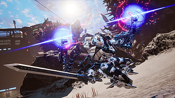 Titanic Scion: Mecha Onslaught — Daemon x Machina, video game, mecha, battle HD wallpaper