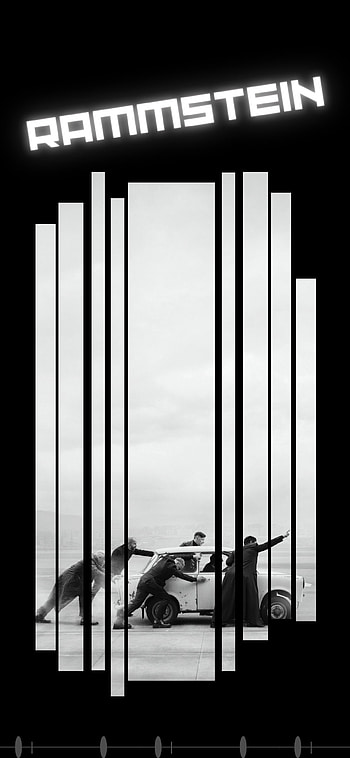 Rammstein, Rock, Music, Amoled, Black, Metal HD phone wallpaper