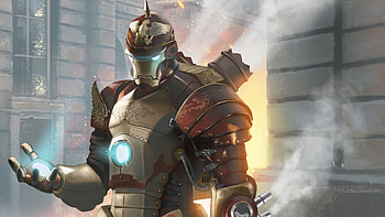 Steampunk Iron Man Art, iron-man, superheroes, artwork, digital-art HD wallpaper