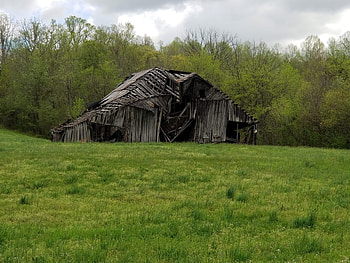 Shamble, Rural, Tennessee, Architecture, Barns HD wallpaper