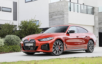BMW i4 M50, , supercars, 2022 cars, G26, AU-spec, BMW G26, 2022 BMW i4, german cars, BMW HD wallpaper